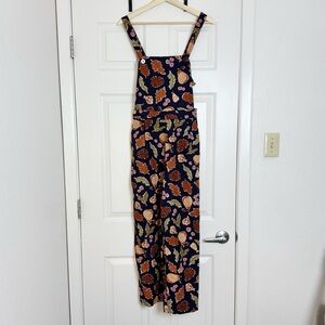 Princess Highway Forest Print Overalls